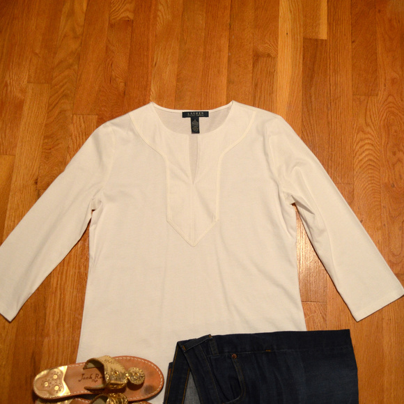 Cotton Ralph Lauren Tunic Top Size S - Picture 7 of 8